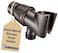 HammerHead Showers Solid Metal Handheld Showerhead Holder Adjustable Wand Holder with Universal Wall Hook Bracket and Brass Pivot Ball Oil Rubbed Bronze