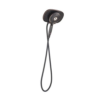 American Standard 9038254278 Spectra Plus Duo 4Function 2in1 Handheld and Fixed Shower Head 18 GPM Legacy Bronze