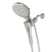 Moen Verso Brushed Nickel EightFunction 7 Wide Spray Shower Head and Detachable Handshower Combo with 72 Hose 220C3BN