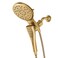 Moen Verso Brushed Gold EightFunction Eco Performance 7 Wide Spray Shower Head and Detachable Handshower Combo with 72 Hose 220C3EPBG