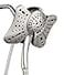 GRICH 25GPM Shower Head with Handheld Spray Combo 2 in 1 Rainfall Shower Heads high pressure Handheld Shower Head 9 Spray ModesSettings Detachable Shower Head with 60 Inch Hose Nickel