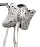 GRICH 25GPM Shower Head with Handheld Spray Combo 2 in 1 Rainfall Shower Heads high pressure Handheld Shower Head 9 Spray ModesSettings Detachable Shower Head with 60 Inch Hose Nickel