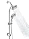 Egretshower Handheld Showerhead Rain Shower Combo for Easy Reach 275 Drillfree Stainless Steel Slide Bar 5of 5setting Handheld Shower and Showerhead with 5ft Hose Polished Chrome