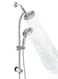 Egretshower Handheld Showerhead Rain Shower Combo for Easy Reach 275 Drillfree Stainless Steel Slide Bar 5of 5setting Handheld Shower and Showerhead with 5ft Hose Polished Chrome
