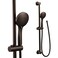 Moen Oil Rubbed Bronze EcoPerformance 5Function Handheld Removable Shower Head Adjustable 30Inch Slide Bar and 69Inch Long Hose 3558EPORB