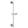 YDmeet Shower Slide Bar Adjustable Handheld Shower Head Holder Wall Mount 15inch AllMetal Shower Head Slide Bar Compatible with Bathroom Drill Free Glue Installation Brushed