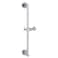 YDmeet Shower Slide Bar Adjustable Handheld Shower Head Holder Wall Mount 15inch AllMetal Shower Head Slide Bar Compatible with Bathroom Drill Free Glue Installation Brushed