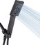 BRIGHT SHOWERS High Pressure Handheld Shower Head Set High Flow Hand Held Showerhead with 60 Long Stainless Steel Hose and Adjustable Wall Bracket 3 Spray Setting Shower Wand OilRubbed Bronze