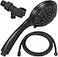 Aqua Elegante Luxury Handheld Shower Kit 6 Function High Pressure Removable Hand Held Showerhead with Hose and Mount Easy Install for Boosting Low Water Flow Baths 18 GPM OilRubbed Bronze