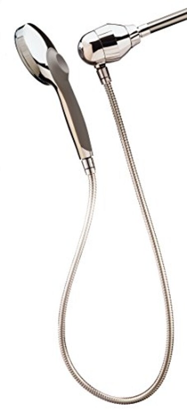 Culligan SH200C HandHeld Showerhead with Magnetic Base and Filter 10000 Gallon Brushed Chrome