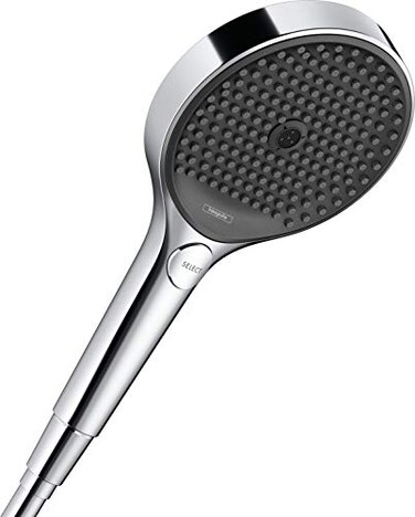 hansgrohe Rainfinity Rain 5inch Modern Handheld Shower Head 3Spray PowderRain Intense PowderRain MonoRain in Chrome 26864001