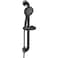 BRIGHT SHOWERS Slide Bar Shower Set with Handheld Shower Head ADACompliant Stainless Steel Grab Bar Adjustable Height and 69Inch Hose Oil Rubbed Bronze