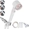 xianshengle Shower Head with Handheld Shower Heads High Pressure High Flow Even with Low Water PressureHand Held Showerhead Set3 Modes Filtered Showerhead with 59Replacement HoseBracketCotton Filters