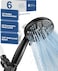 HOPOPRO 6Mode High Pressure Handheld Shower Head Set Consumer Reports Recommended High Flow Hand Held Showerhead with 59 Inch Hose Bracket Teflon Tape Rubber Washers