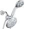 AquaDance High Pressure 6inch 6Setting Premium Rain Shower Head by for the Ultimate Shower Spa Experience Officially Independently Tested to Meet Strict US Quality Performance Standards