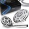 AquaDance High Pressure 6inch 6Setting Premium Rain Shower Head by for the Ultimate Shower Spa Experience Officially Independently Tested to Meet Strict US Quality Performance Standards