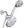 AquaDance High Pressure 6inch 6Setting Premium Rain Shower Head by for the Ultimate Shower Spa Experience Officially Independently Tested to Meet Strict US Quality Performance Standards