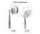 KOHLER 22165GAF Forte Multifunction Handshower Handheld Showerhead with 3 Spray Settings 175 GPM Vibrant French Gold