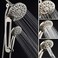 AquaDance HighPressure 48Mode 3Way Shower Spa Combo with Adjustable 18Inch Extension Arm Brushed Nickel