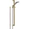 Delta Faucet Dryden SingleSpray TouchClean WallMount Slide Bar Hand Held Shower with Hose Champagne Bronze 57051CZ