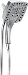 Delta 58474 Universal Showering 175 GPM Multi Function 2in1 In2ition Shower Head and Hand Shower with Touch Clean H2Okinetic and MagnaTite Technology Lumicoat Chrome