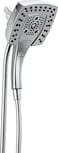 Delta 58474 Universal Showering 175 GPM Multi Function 2in1 In2ition Shower Head and Hand Shower with Touch Clean H2Okinetic and MagnaTite Technology Lumicoat Chrome