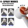 YOUMEIYUAN High Pressure Shower Head with HandheldShower Head with Filter with Pause Switch Water Saving Filter Showerhead Showerhead Set with Hose Bracket and Cotton Filter Make Bathing Healthier whi