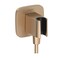 hansgrohe Handheld Shower Wall Outlet 12inch Thread Connection in Brushed Bronze 26887141