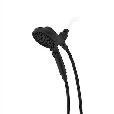 Pfister HydroFuse Handheld Shower Head Hose Included Magnetic Docking 6Function 25 GPM Spot Defense Matte Black Finish 016HFM01SDB