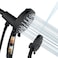 Fyhib Filtered Shower Head with Handheld 9 Spray Modes High Pressure Handheld Shower with Filter Spray Combo Magnetic Shower Heads With 60Inch Long HoseMatte black