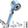 xianshengle Shower Head with HandheldFiltered Shower Heads High Pressure High Flow Even with Low Water PressureHand Held Showerhead Set Filtered Showerhead with 59Replacement HoseBracketCotton Filters