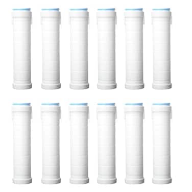 xianshengle High Pressure Handheld Shower Head High Pressure Shower Heads High Flow Even with Low Water Pressure Hand Held Showerhead Set with 59Replacement HoseBracket and Cotton Filters White 2