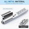 G-Promise GPromise All Metal 3 Function Handheld Shower Head Buildin Massage Mode with 70 Inch Stainless Steel Shower Hose Extra Long and Dual Purpose Hand Held Holder Slide Adjustment Mode Chrome