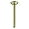 BESTILL 8 Inch Ceiling Mount Rain Shower Head Arm and Flange Brushed Gold