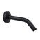 NearMoon Shower Arm with Flange Made of 304 Stainless Steel Shower Extension Extender Pipe WallMounted for Fixed Bathroom Showerhead Never Rust 6 Inch Matte Black