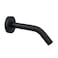 NearMoon Shower Arm with Flange Made of 304 Stainless Steel Shower Extension Extender Pipe WallMounted for Fixed Bathroom Showerhead Never Rust 6 Inch Matte Black