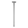 OFFO Shower Arm with Flange 16 in Ceiling Mount Replacement Rain Shower Head Straight Arm CeilingMounted For Fixed Shower Head High Pressure Rain Chrome