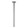 OFFO Shower Arm with Flange 16 in Ceiling Mount Replacement Rain Shower Head Straight Arm CeilingMounted For Fixed Shower Head High Pressure Rain Chrome