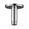 OFFO Shower Arm with Flange 3 in Ceiling Mount Replacement Rain Shower Head Straight Arm CeilingMounted For Fixed Shower Head High Pressure Rain Chrome