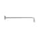 American Standard 1660118295 18 inch Wall Mount Shower Head Arm and Round Escutcheon Brushed Nickel 05