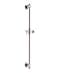 HammerHead Showers Solid Metal 275 Inch Shower Slide Bar for Hand Held Shower Heads Brushed Nickel Adjustable Height Showerhead with Hose Rail System Easily Adjust Height Angle of Handshower