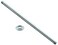 Westbrass 12 IPS x 24 Ceiling Mounted Shower Arm with Flange Polished Chrome D3624A26