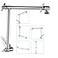 PDPBath Shower Extension Arm 16 Upgrade Solid Brass Shower Head Shower Head Extender Adjustable Height Extended with G12 Universal Connection for Rain Handheld Shower Head Chrome