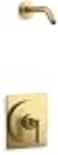 Kohler KTLS3591442MB Castia by Studio McGee Shower Only Trim Package with Shower Arm Vibrant Brushed Moderne Brass