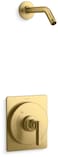 Kohler KTLS3591442MB Castia by Studio McGee Shower Only Trim Package with Shower Arm Vibrant Brushed Moderne Brass