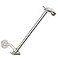 Coeur Designs 16Inch Extra Long Shower Extension Arm Solid Brass HeightAngle Adjustable With a Unique Locking Gear for a Perfect Position Every time Holds All Showerhead Sizes