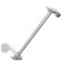 Coeur Designs 16Inch Extra Long Shower Extension Arm Solid Brass HeightAngle Adjustable With a Unique Locking Gear for a Perfect Position Every time Holds All Showerhead Sizes