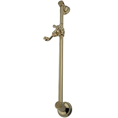 Kingston Brass KSX3522SG Designer Trimscape Showerscape Shower Slide Bar Polished Brass 24 x 425 x 625