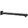 TRUSTMI Square Shower Arm with Flange 16 Inch Wall Mounted Rainfall Shower Head Extension Arm for Low Profile Bathroom Stainless Steel Oil Rubbed Bronze