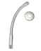 Keeney Plumb Pak K780CP Stylewise 115 Flexible Memory Flange Finish Shower Arm Polished Chrome
